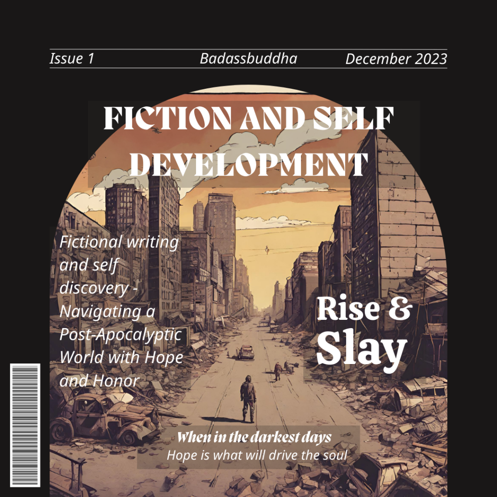 Fictional writing and self discovery: Navigating a Post-Apocalyptic World with Hope and Honor